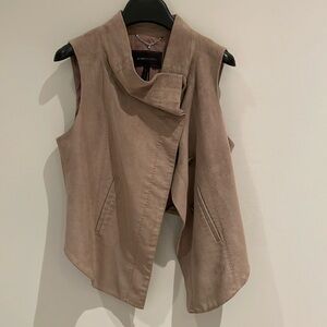 BCBG MaxAzria suede vest